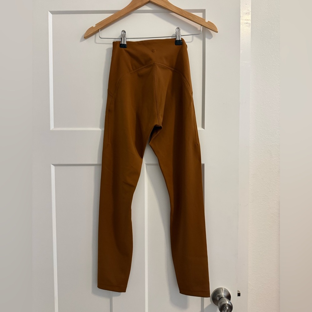 lululemon athletica Rust Brown High-Rise Leggings